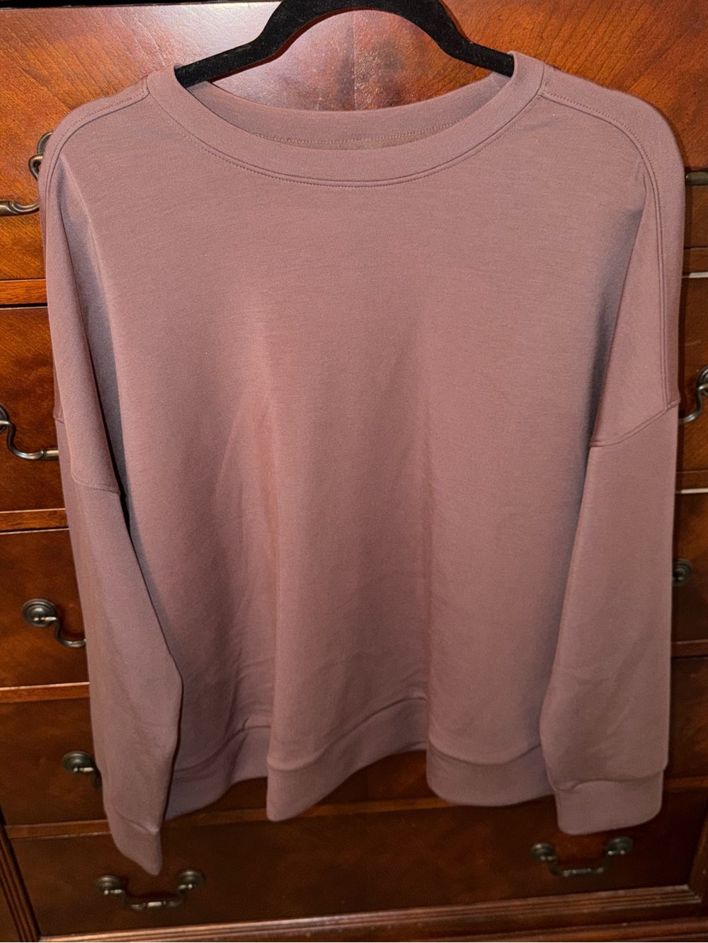 Members Mark Mauve Crewneck Sweatshirt